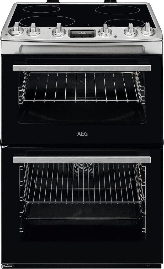 AEG CCX6530ACM 60cm Electric Double Cooker