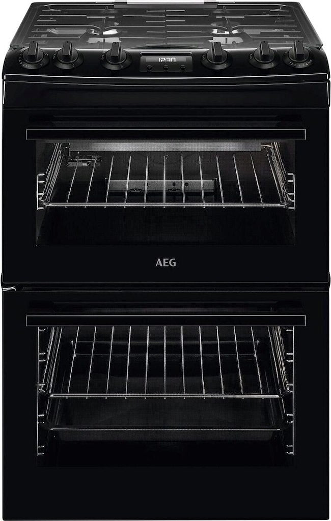 AEG CGX6130ACB 60cm Gas Double Cooker