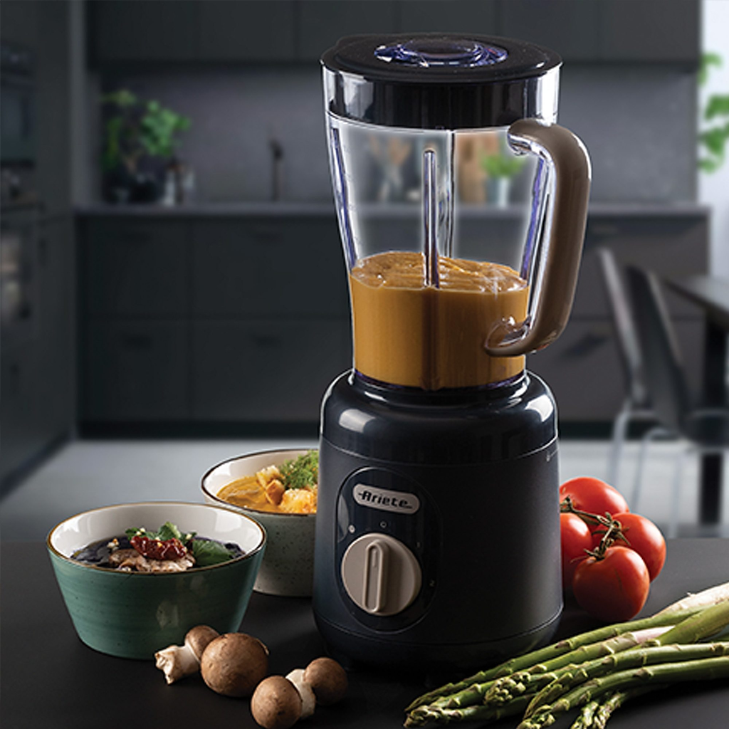 Ariete AR0584 500W 1.5L Breakfast Line Blender - Dark Grey