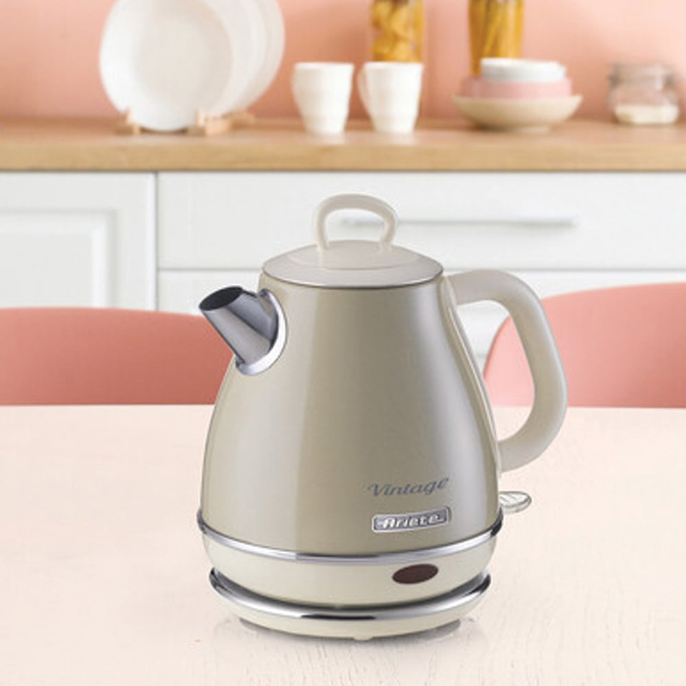 Ariete AR6803 Vintage 1 Litre Kettle - Cream