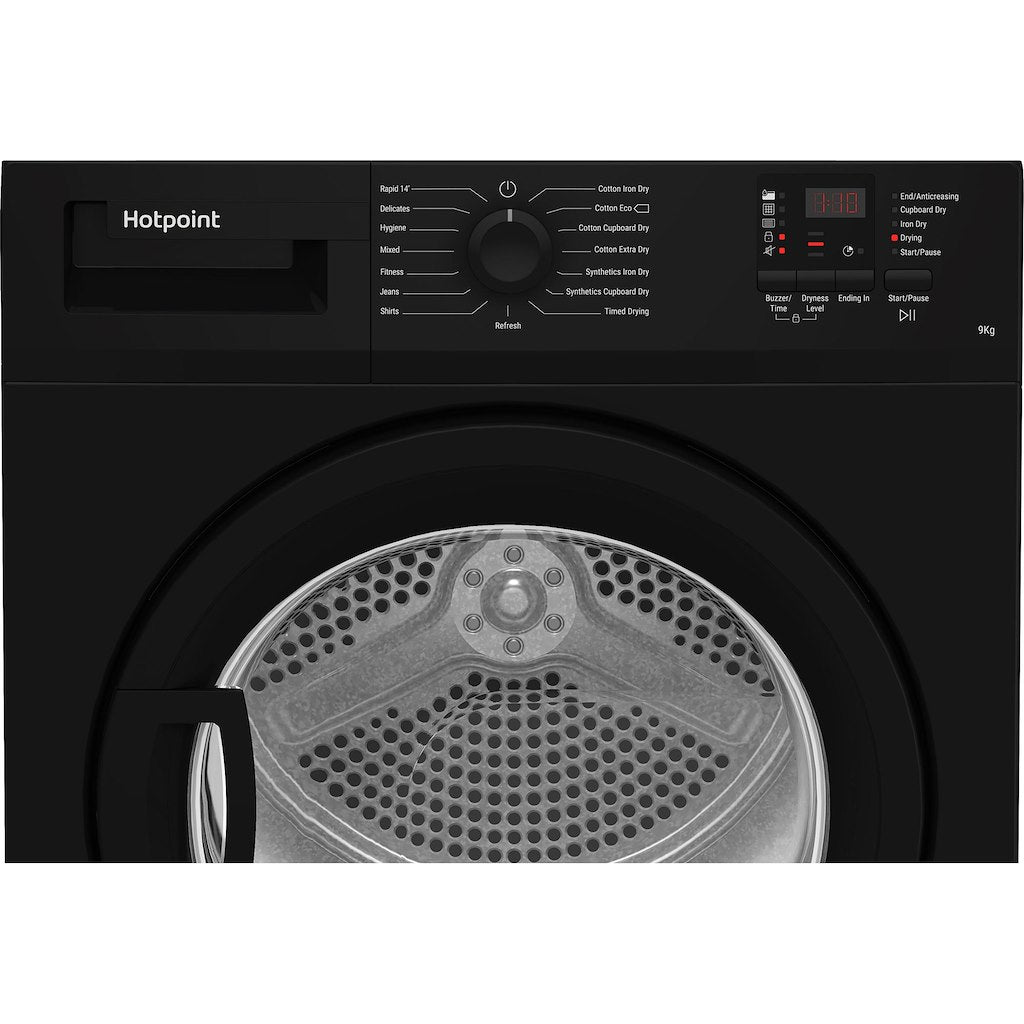 Hotpoint CHDC92BBGDUK 9kg Condenser Tumble Dryer - Black