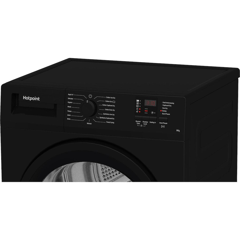 Hotpoint CHDC82BBGDUK 8kg Condenser Tumble Dryer - Black