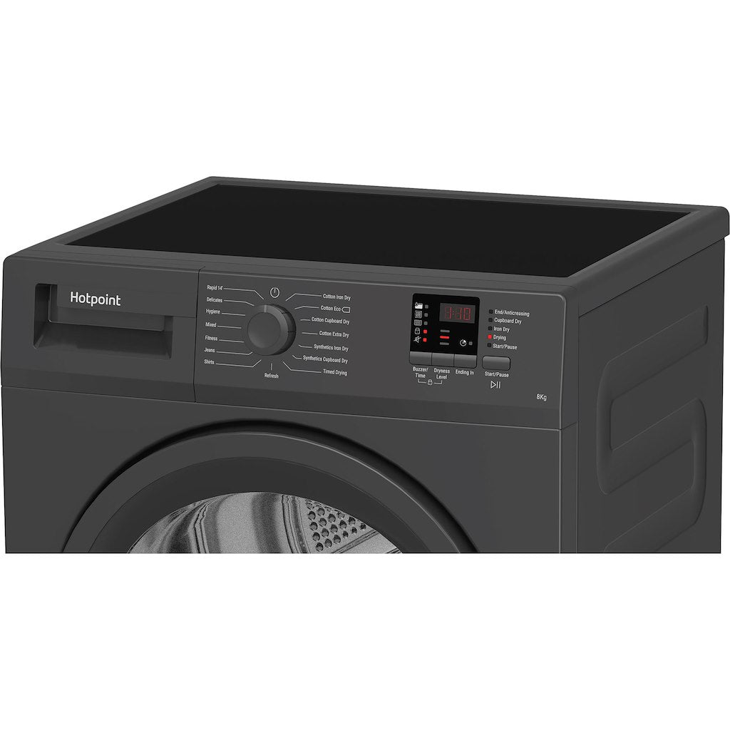 Hotpoint CHDC82GGGDUK 8kg Condenser Tumble Dryer - Graphite