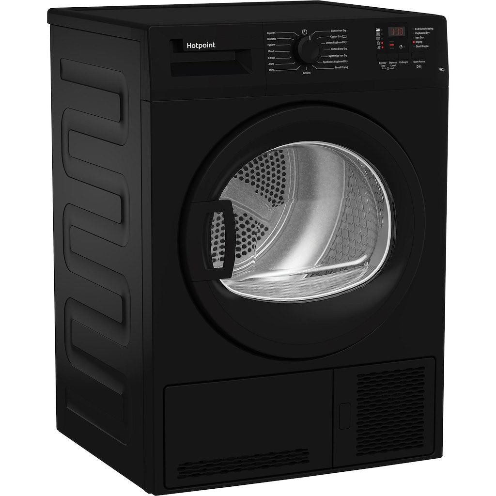 Hotpoint CHDC92BBGDUK 9kg Condenser Tumble Dryer - Black