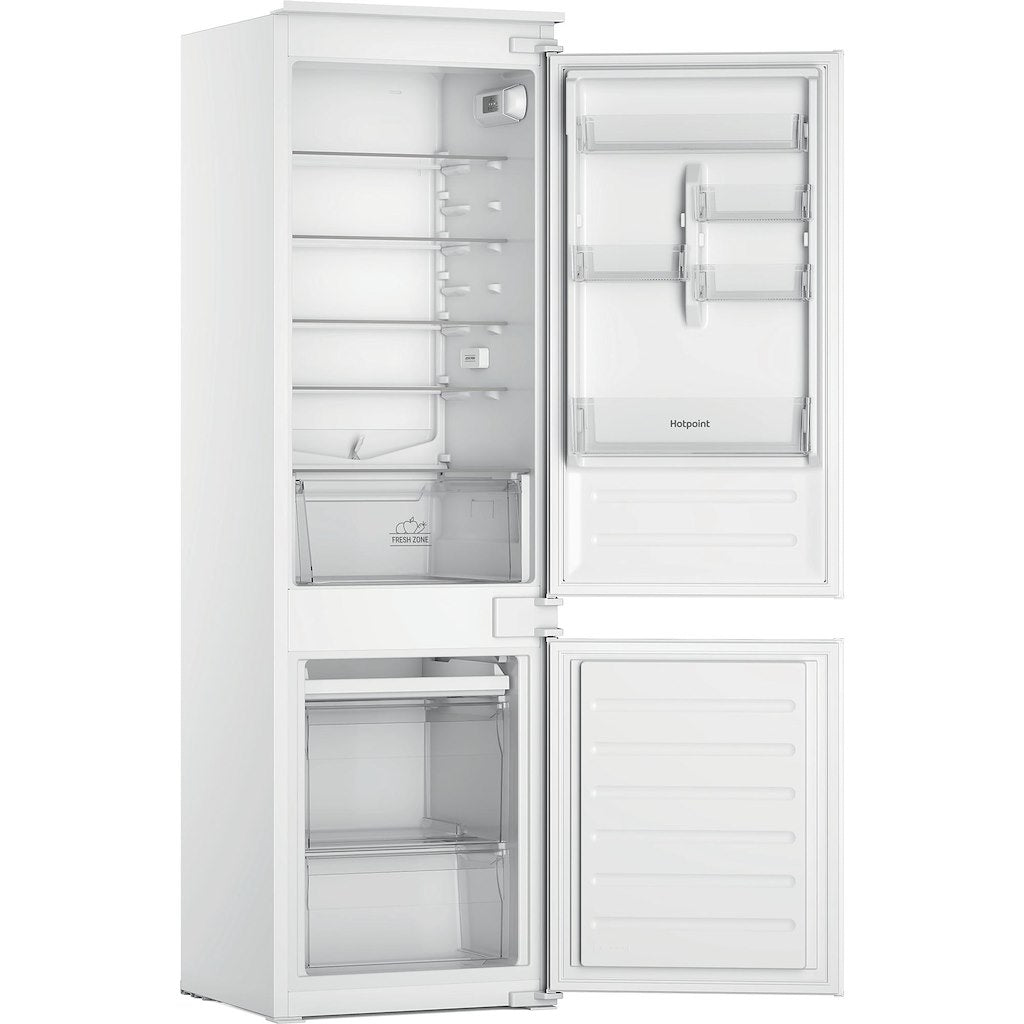 Hotpoint HTC18D011A1 Low Frost 70/30 Integrated Fridge Freezer - White