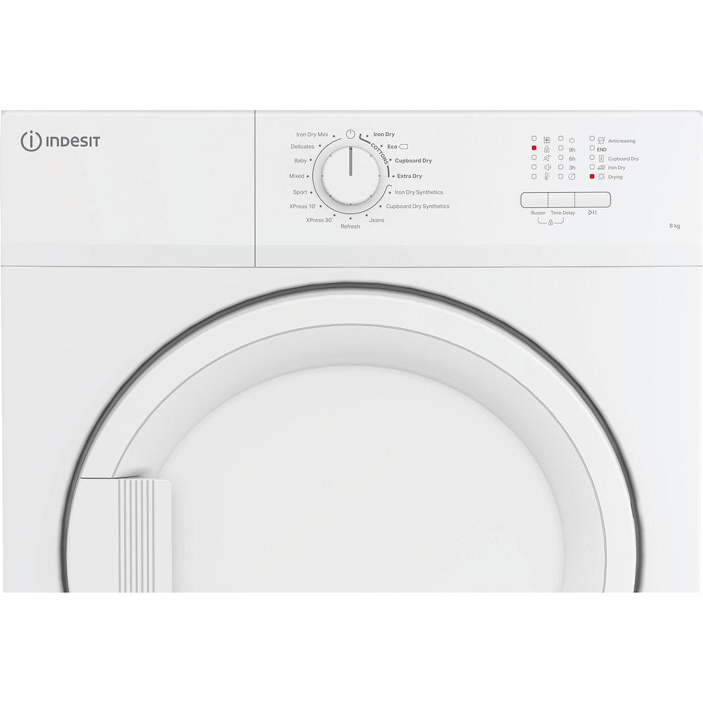 Indesit CYDA81WWGLUK 8kg Vented Tumble Dryer - White