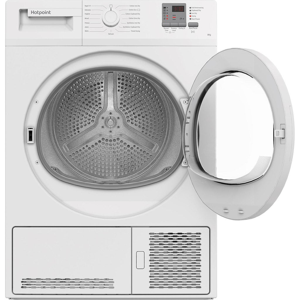 Hotpoint CHDC82WWGDUK 8kg Condenser Tumble Dryer - White