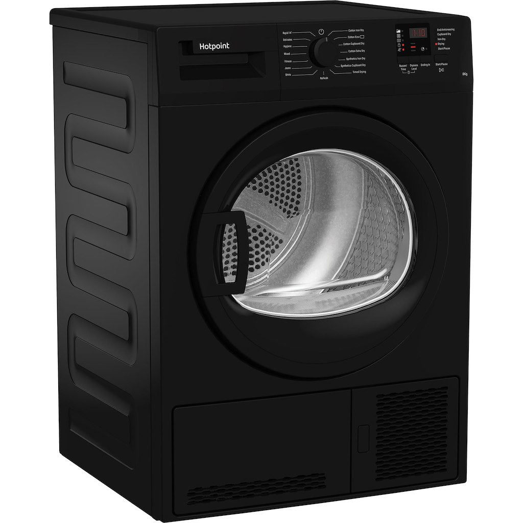 Hotpoint CHDC82BBGDUK 8kg Condenser Tumble Dryer - Black