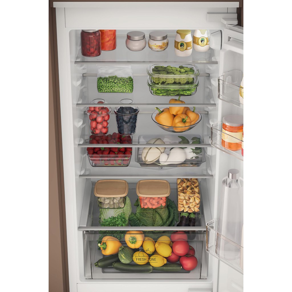 Hotpoint HTC18D011A1 Low Frost 70/30 Integrated Fridge Freezer - White