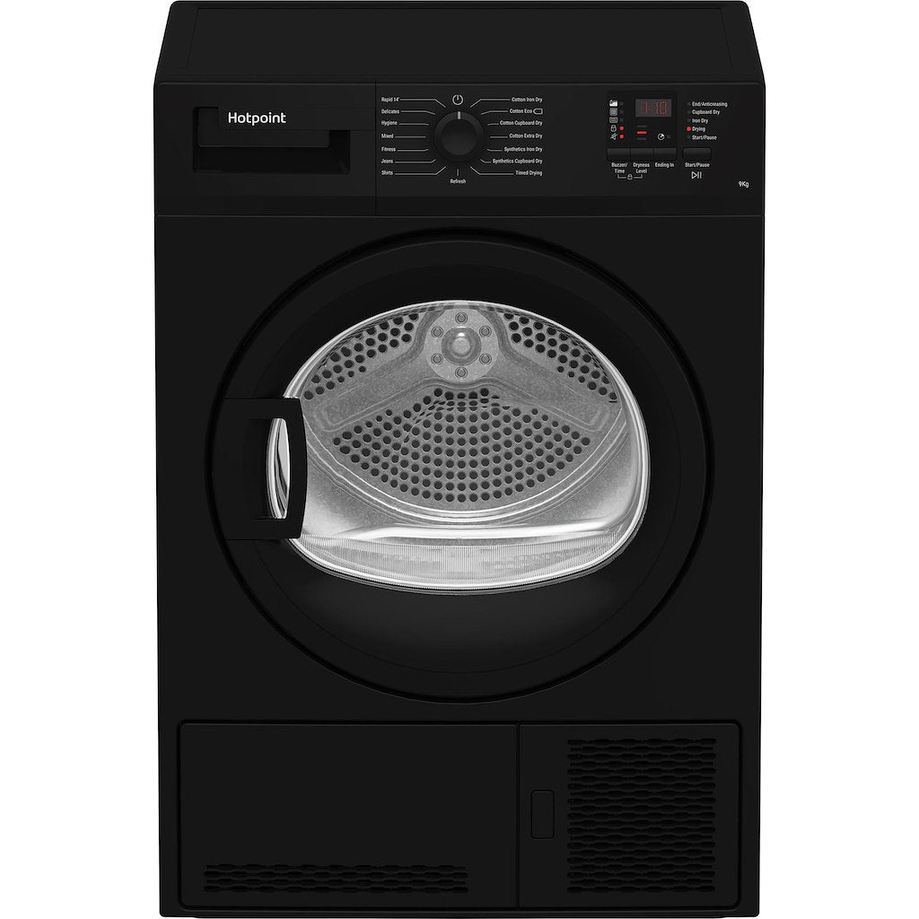 Hotpoint CHDC92BBGDUK 9kg Condenser Tumble Dryer - Black