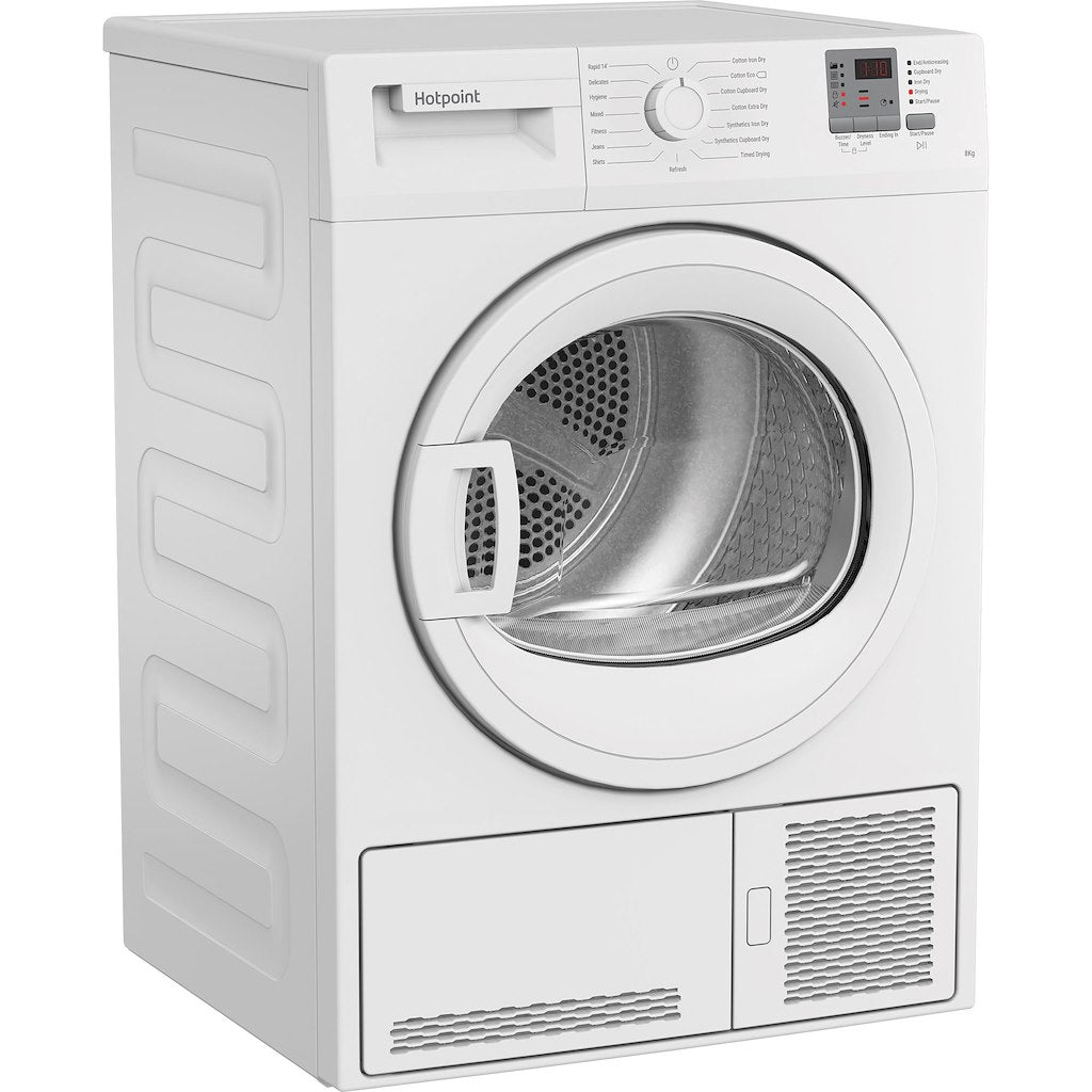 Hotpoint CHDC82WWGDUK 8kg Condenser Tumble Dryer - White