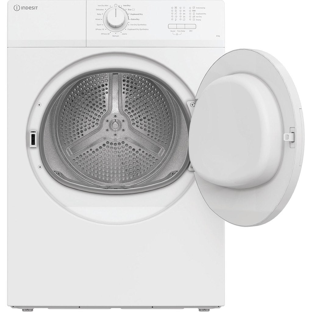 Indesit CYDA81WWGLUK 8kg Vented Tumble Dryer - White