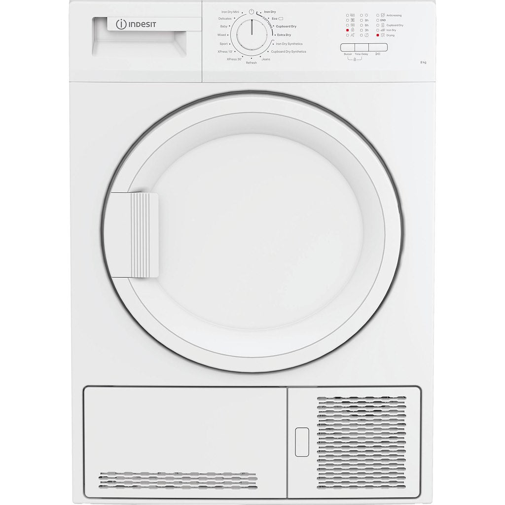 Indesit CYDC72WWGLUK 7kg Vented Tumble Dryer - White